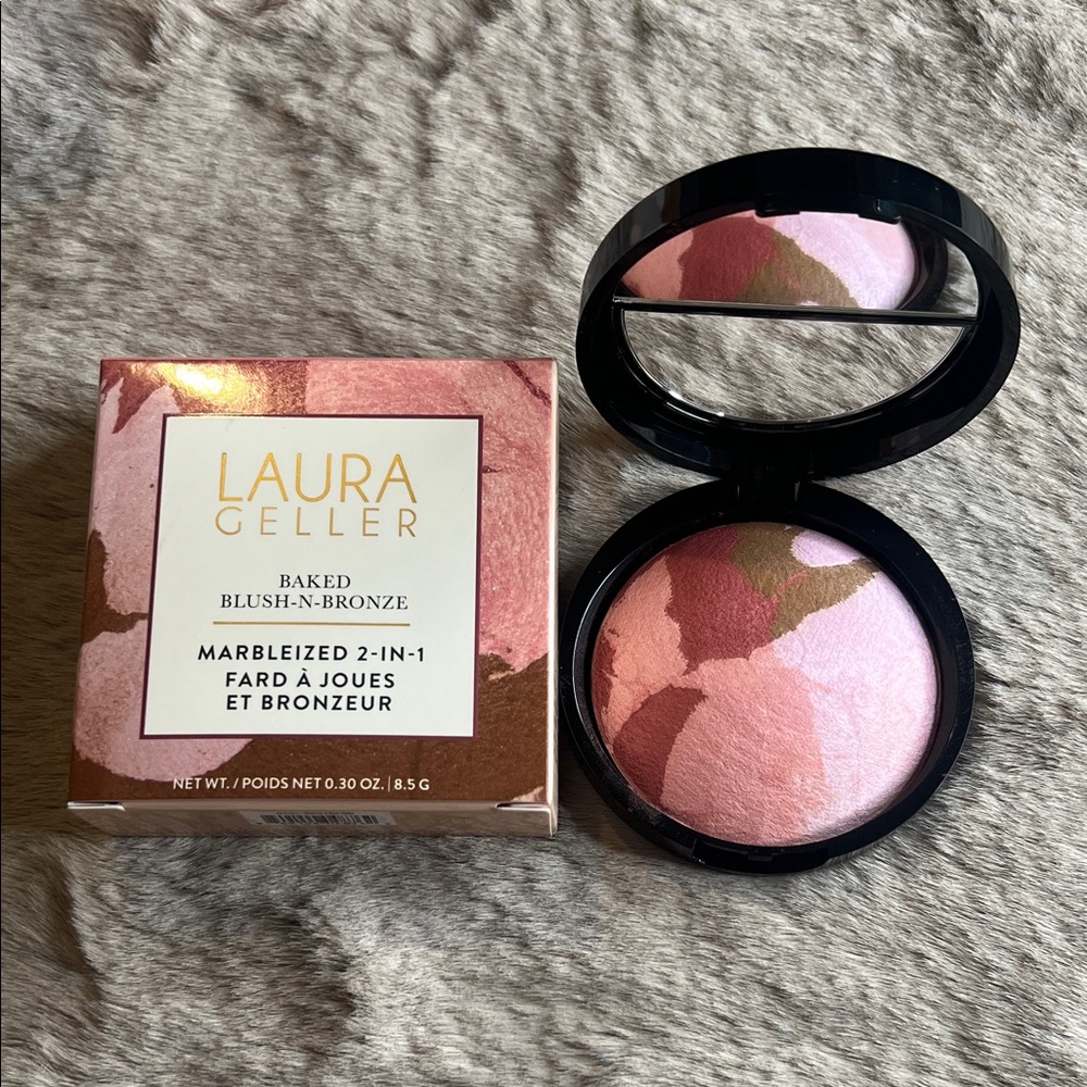 Laura Geller Baked Blush-N-Bronze - Rose Bronze Natural Finish
